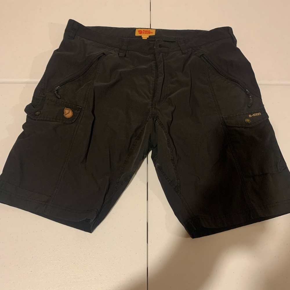 Fjallraven G-1000 Men’s Size 38 Cargo Shorts Black